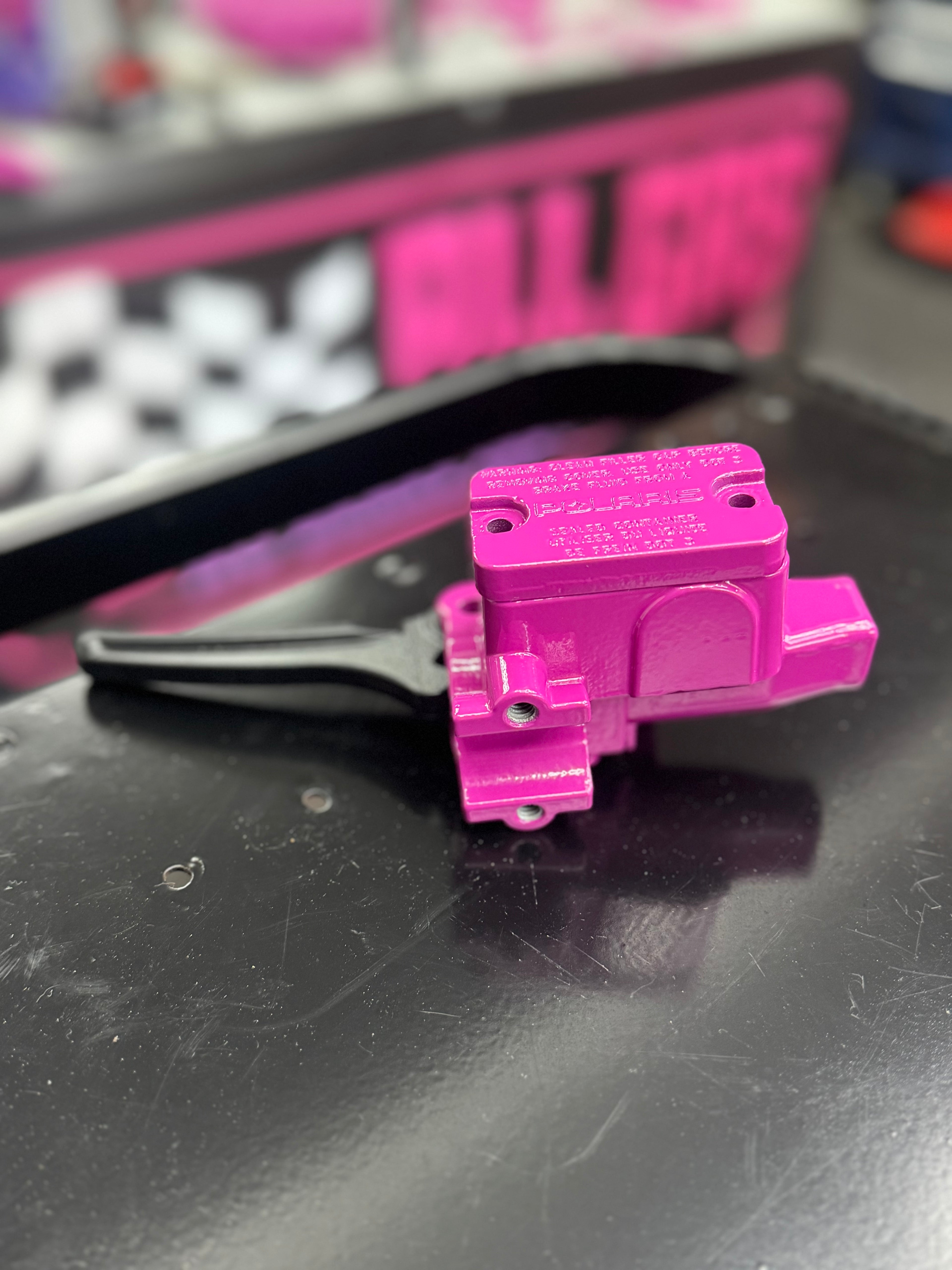 Custom Brake Master Cylinder and Leaver