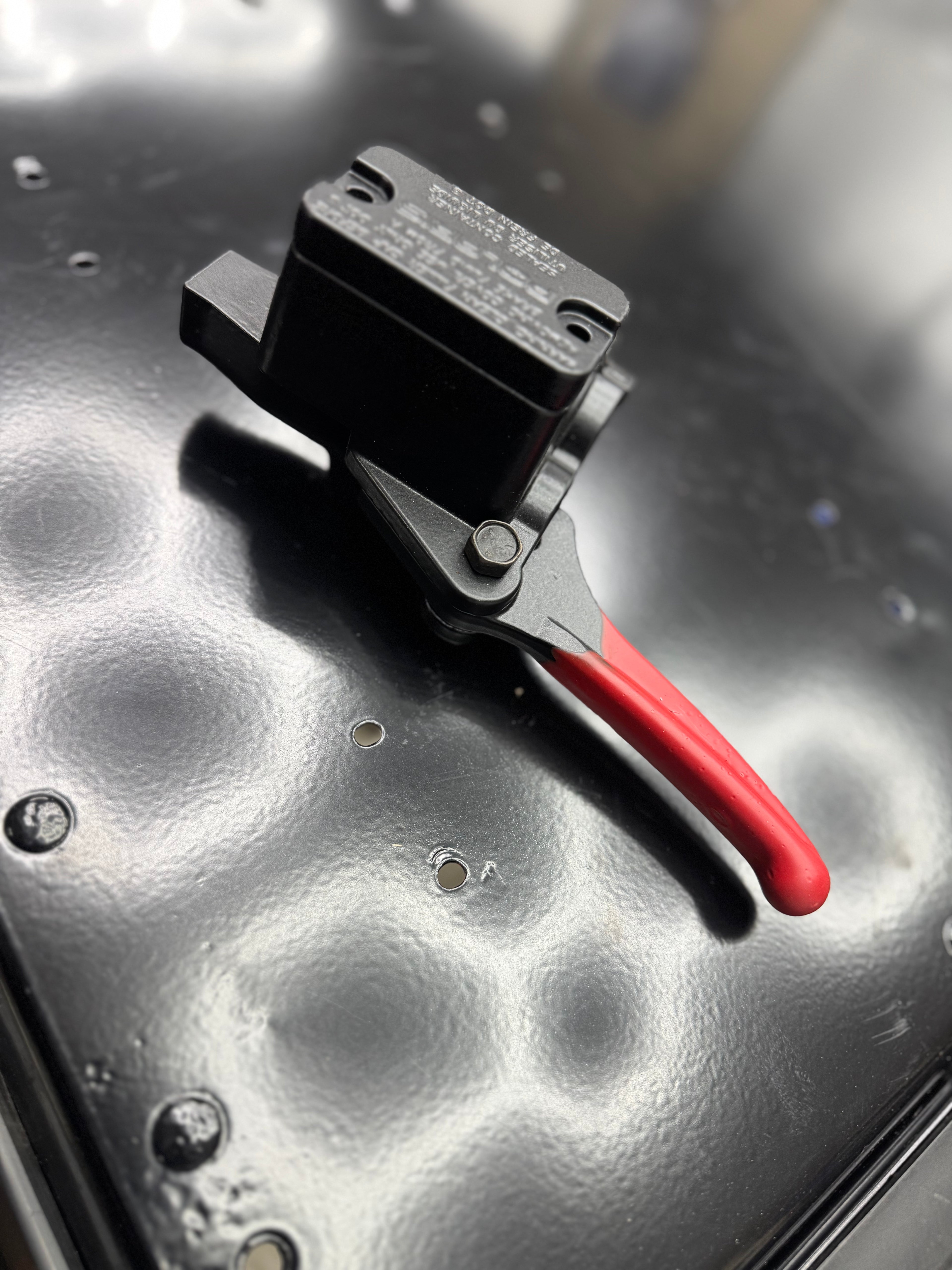 Refurbished Brake Master Cylinder and Lever