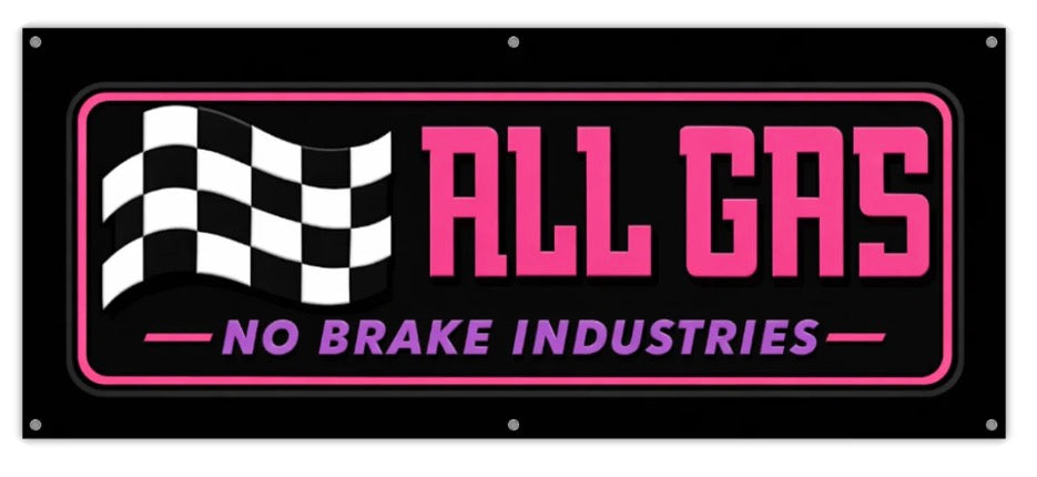 ALL GAS OG Heavy Duty Banner